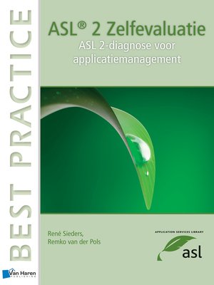 cover image of ASL&#174;2 Zelfevaluatie--ASL-diagnose voor applicatiemanagement
